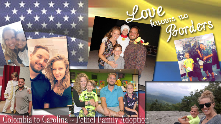 Love knows no borders ~ Pethel Family Adoption Banner Image